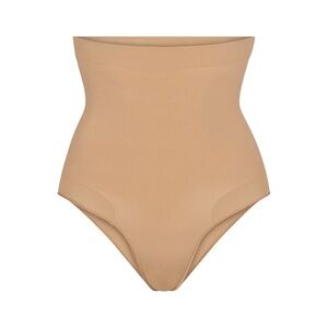 NWT High-Waisted Shapewear Briefs in Nude